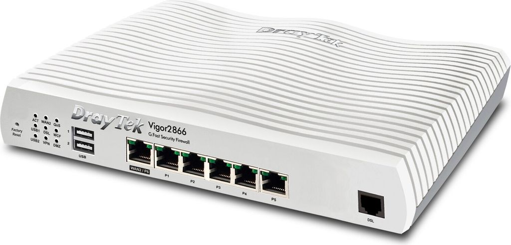 DrayTek Vigor 2866 VDSL2 Super V. ModemRouter m. G.Fast retail