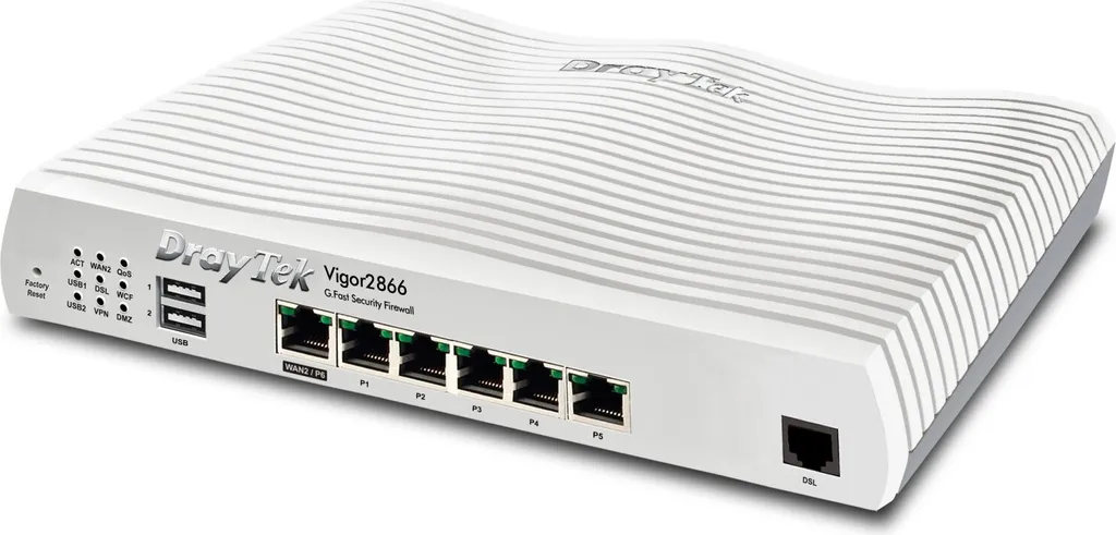 DrayTek Vigor 2866 Modem Routeur VDSL2 Supervectoring G.Fast G.105