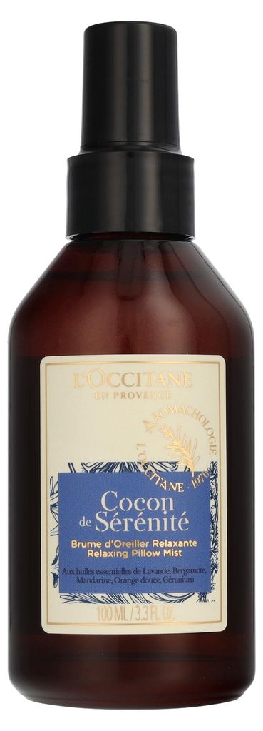 L'Occitane Relaxing Pillow Mist, 100 ml, Geranium, Produktbild 