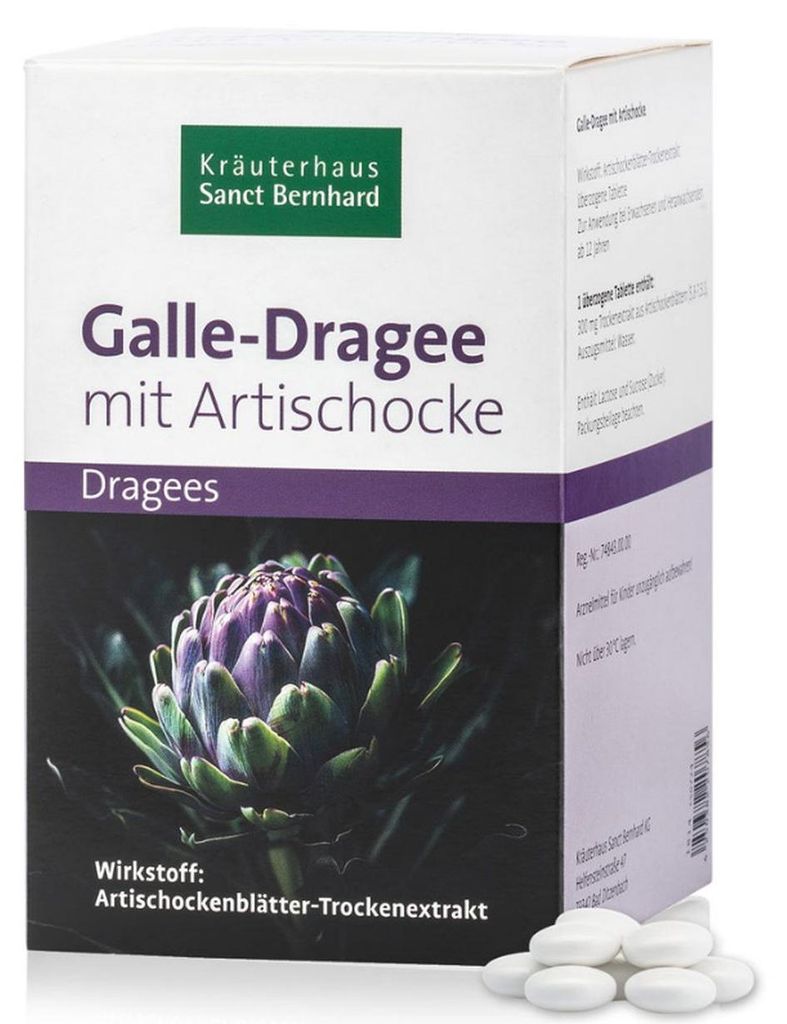 Sanct Bernhard Galle- Dragee mit Artischocke 150 überzogene Produktbild 