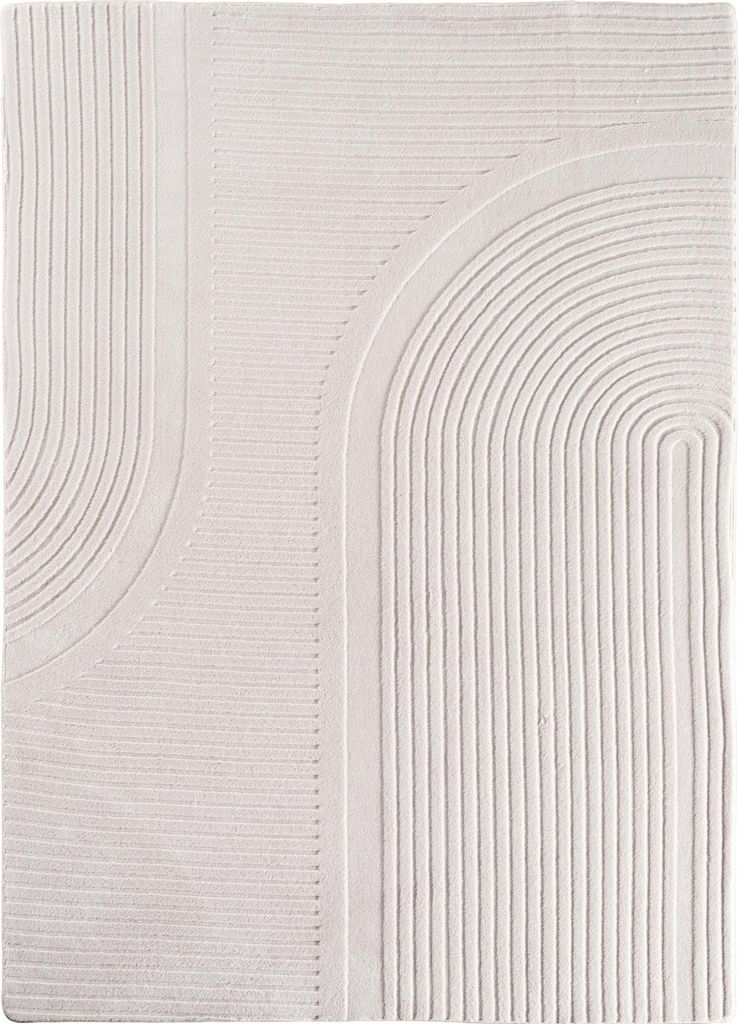 Pompei Ola teppich kurzflor rechteckig 140x200cm creme