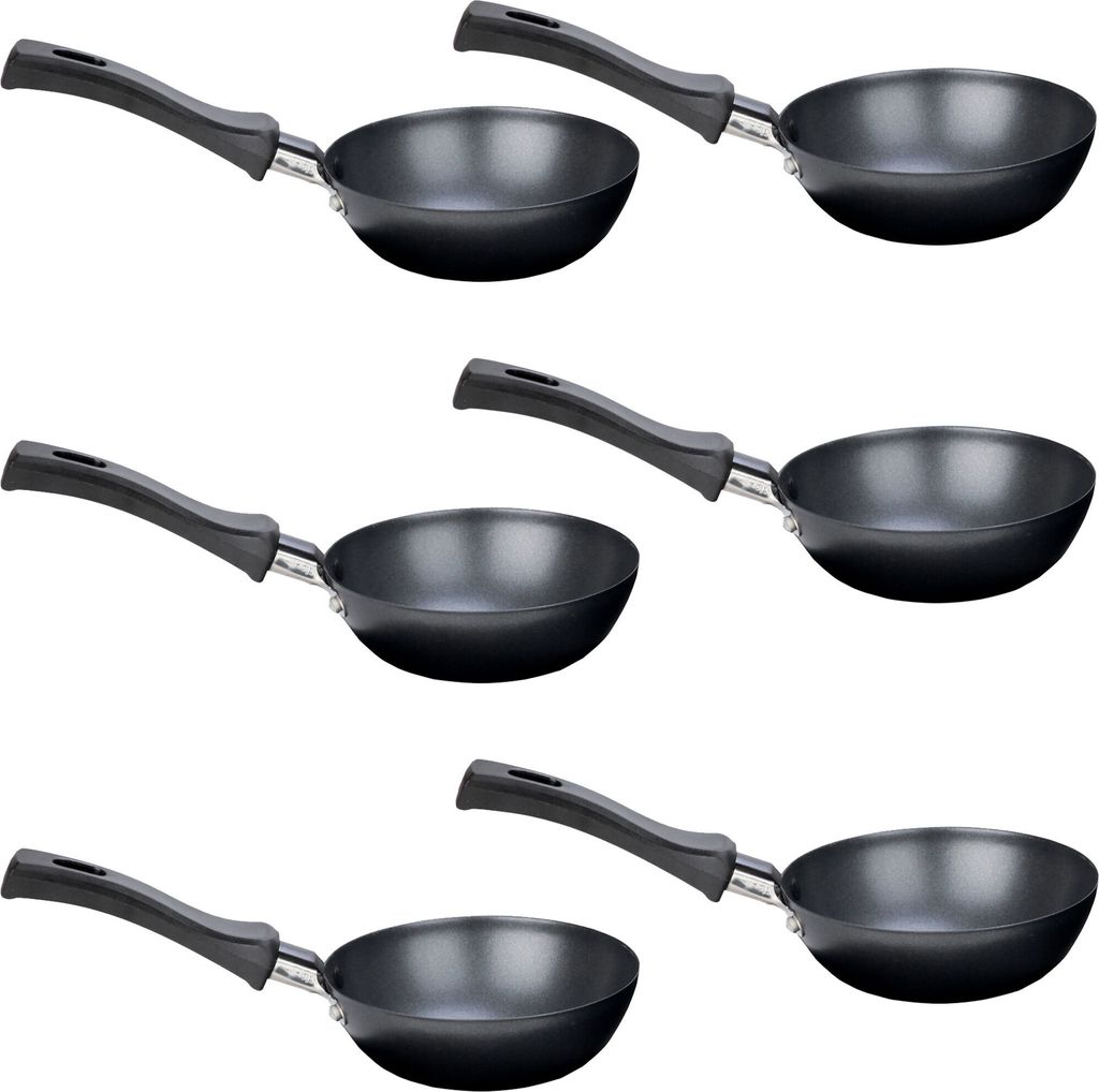 Univerzální grilovací pánve wok smaltované 6 kusů Obrázek produktu