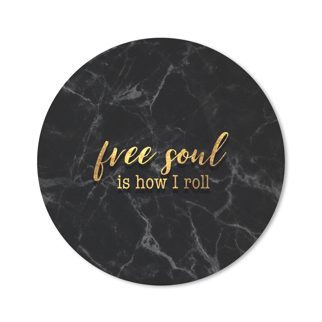 MuchoWow® Mauspad Mousepad Angebot - Frei - Gold - Marmor Produktbild 