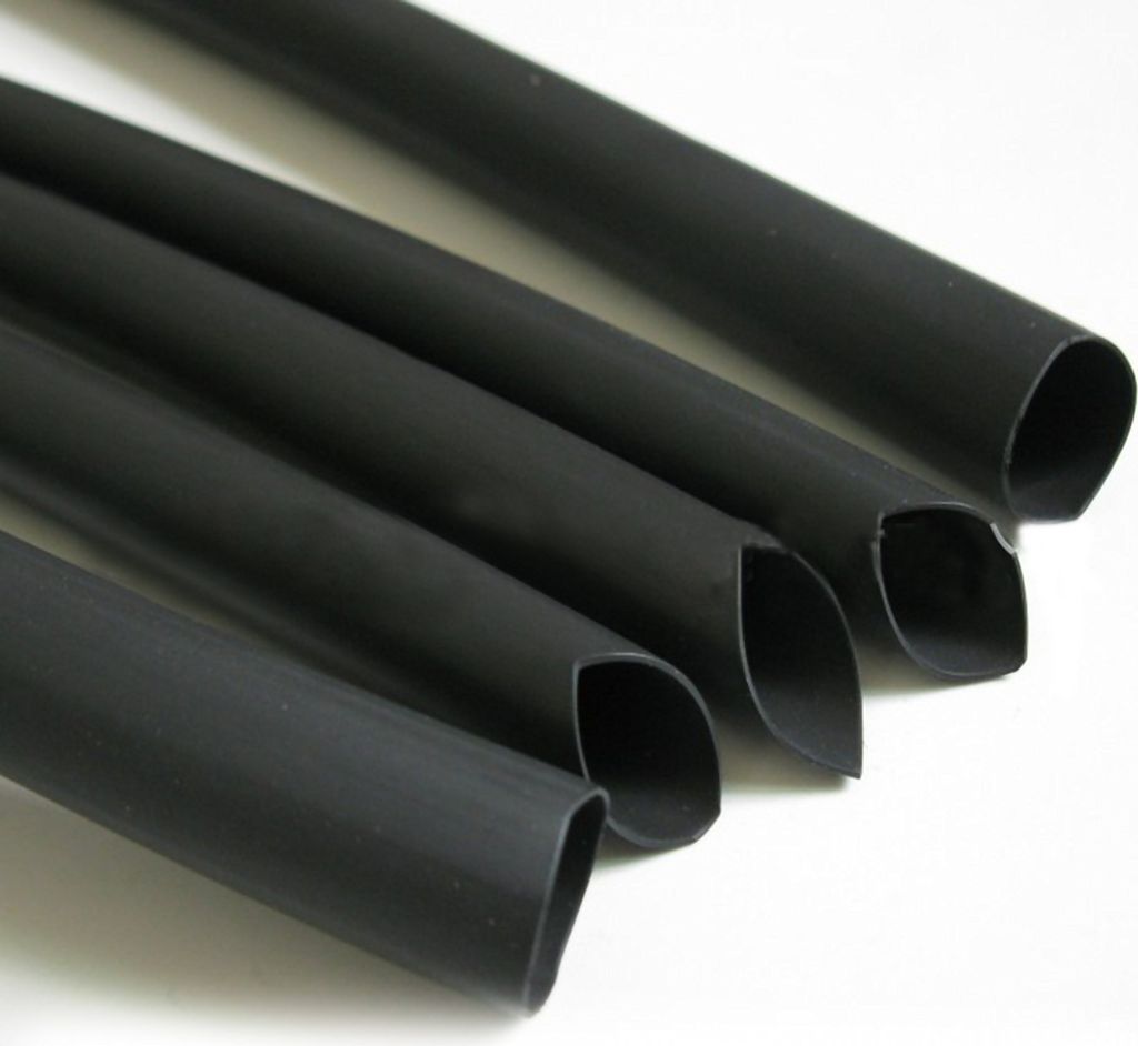 1,22 Meter Schrumpfschlauch, Schrumpfrate 3:1, mittelwand mit Kleber 95mm/30mm