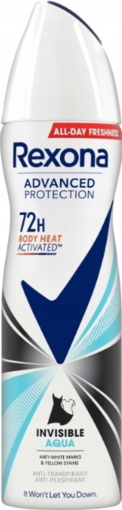 Rexona Erweiterter Schutz Unsichtbares Aqua 72H