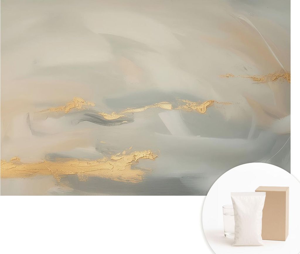Fototapete - Wandbilder für Wohnzimmer - 104x70 cm - Dekorative Wandfolie - Modernes Design für Wanddekoration - Tapeten für Innenräume - Sanft...