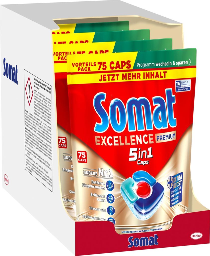 SOMAT Excellence Premium 5in1 Caps 4x 75 AW 1,395 kg