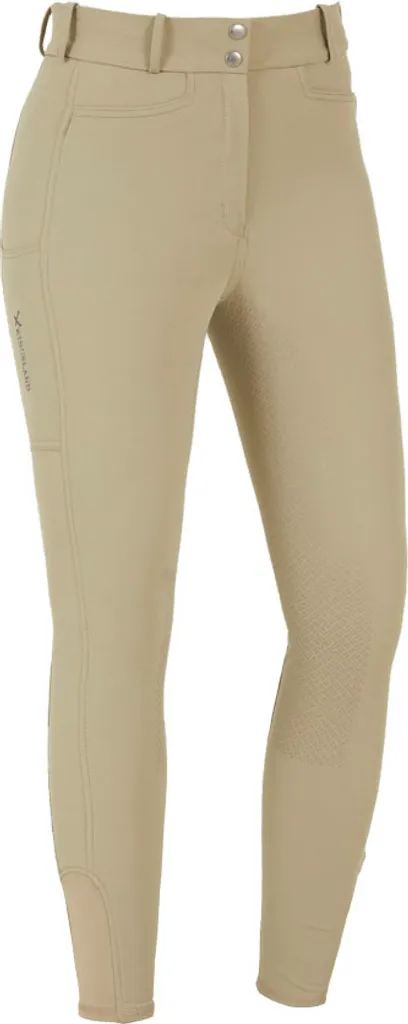 Pantalon équitation E-Tec Full-Grip Kingsland Kadi Beige Rock Ridge 40