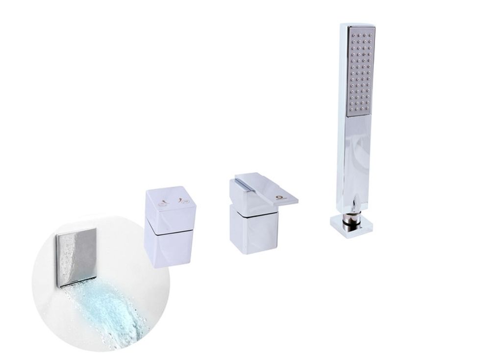4-Loch-Wasserfall-Badewannenmischer LOIRA RAV SLEZAK