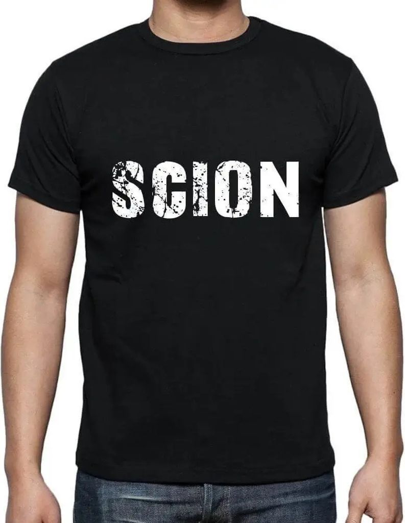 Herren Grafik T-Shirt Scion Öko-Verantwortlich Vintage Jahrgang Kurzarm Lustige Druck Geburtstag Geschenk Mann