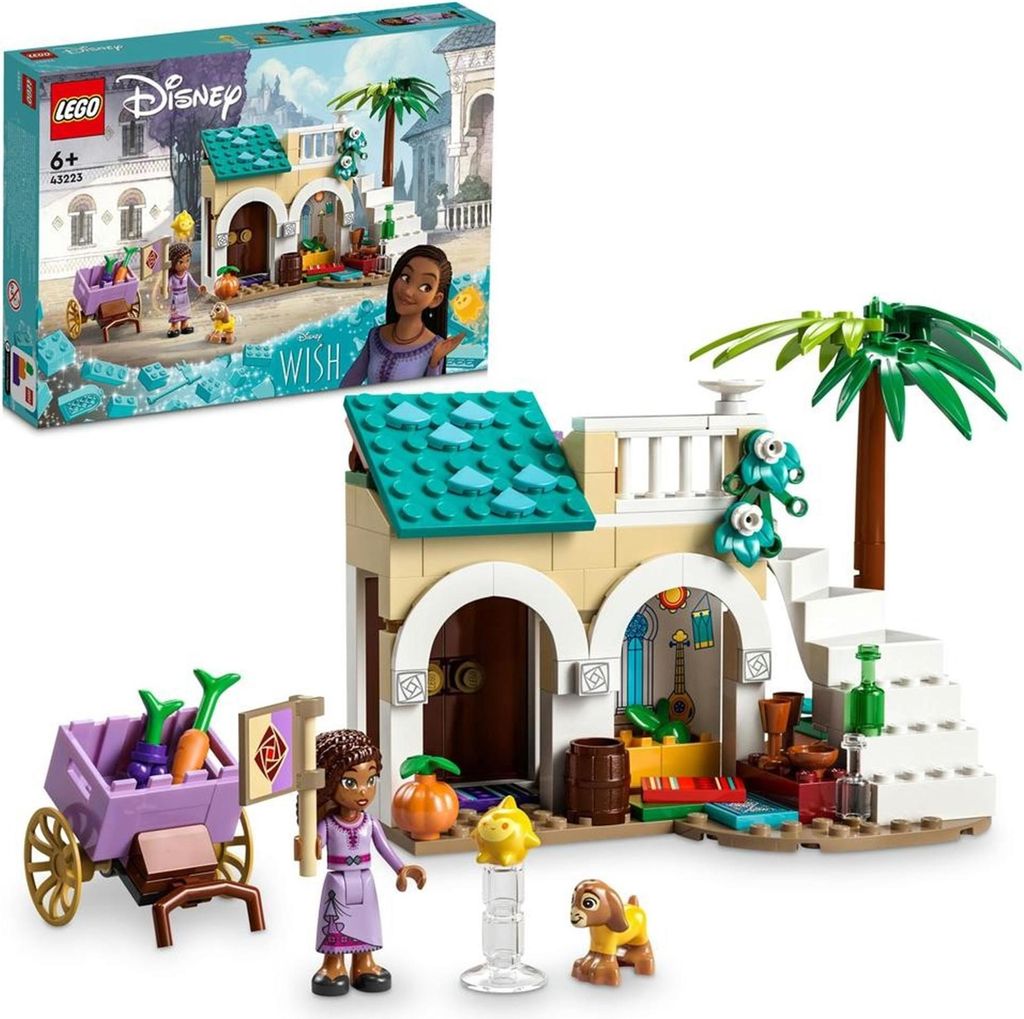 LEGO 43223 Disney Wish Asha nella città di Rosas, set Immagine del prodotto 