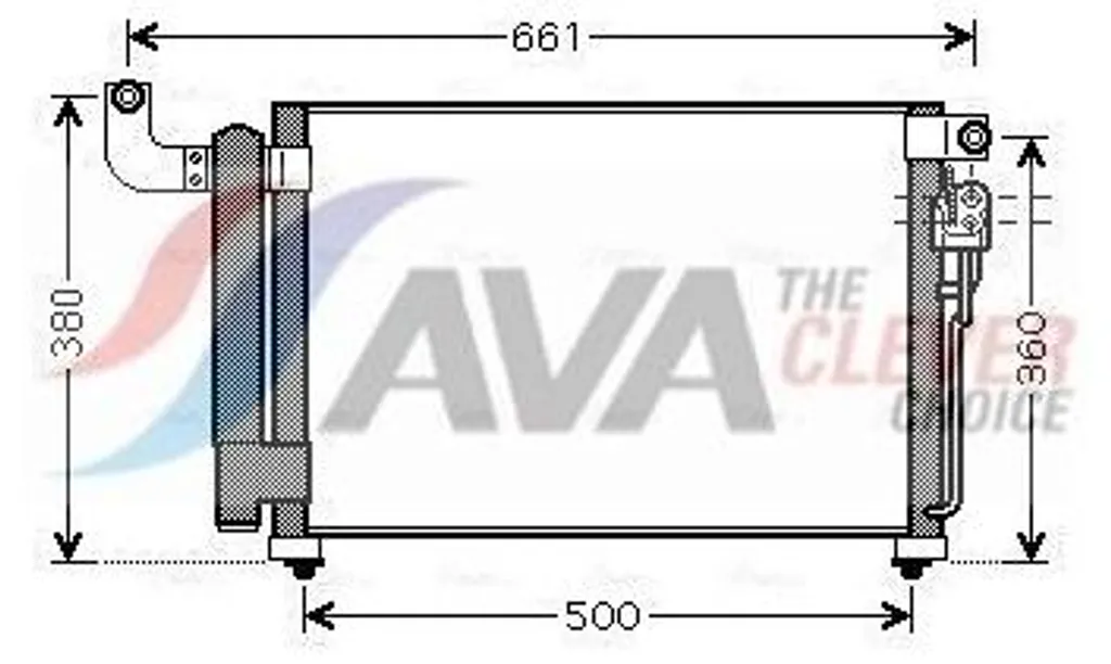 Stop aux fuites de gaz avec le condenseur clim AVA COOLING KA5082D