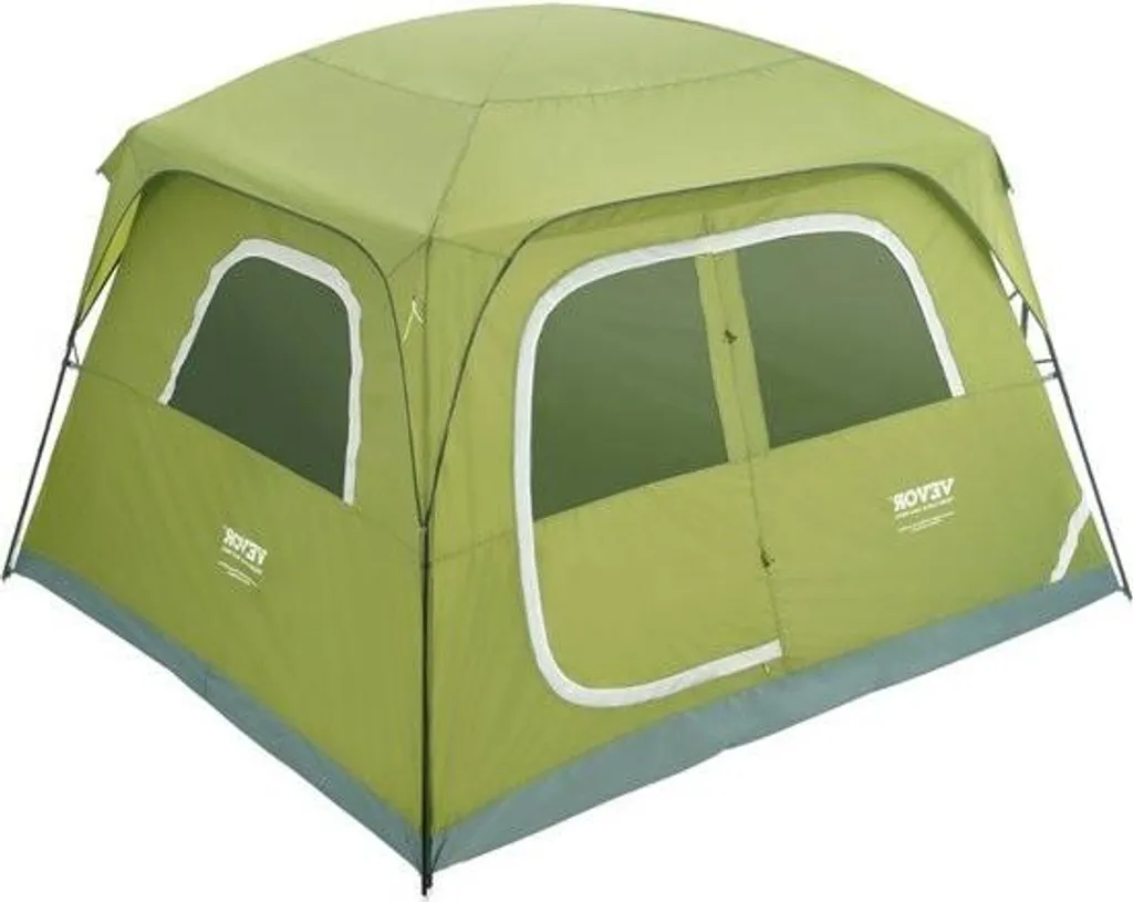 Grande tente de camping 6 places - Équipement Outdoor montage instantané