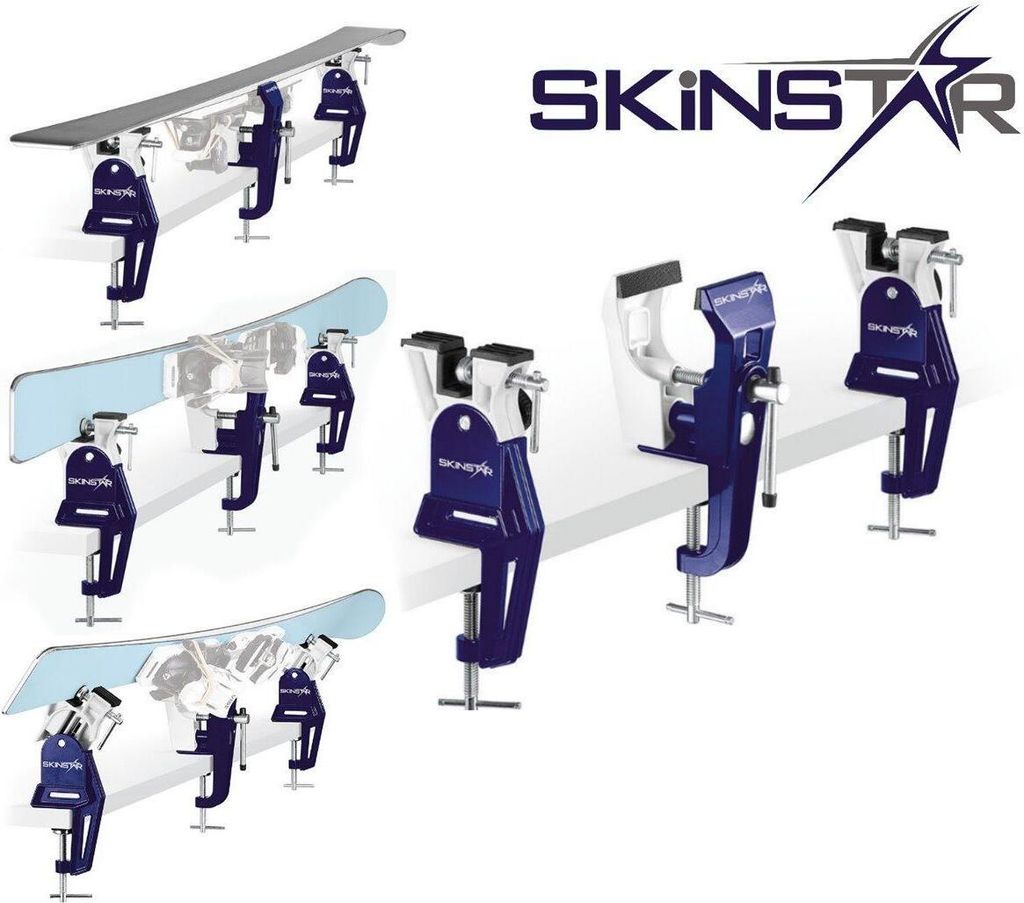 SkinStar Course Ski Vise Worldcup – Tendeurs Alpin + Adaptateur Universal