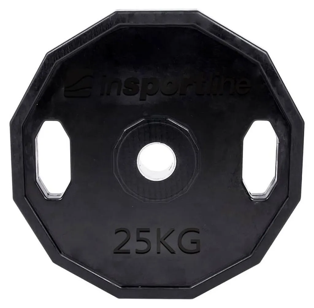 Poids anti-bruit 25 kg disque olympique 50mm pour protéger votre sol