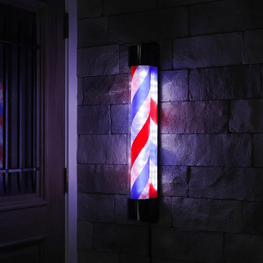 Applique Murale LED 90x13 cm en ABS Orientable Multicolore Design