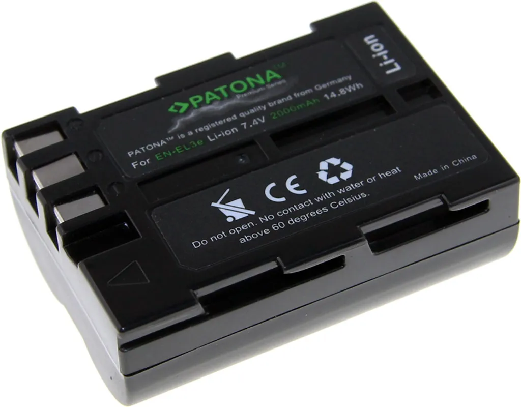 Batterie Nikon EN-EL3e 2000mAh : finissez-en avec les pannes d'énergie