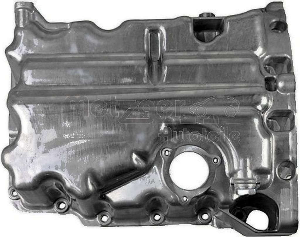 Ölwanne Aluminium-Druckguss ohne Dichtung METZGER für u.a. AUDI A1