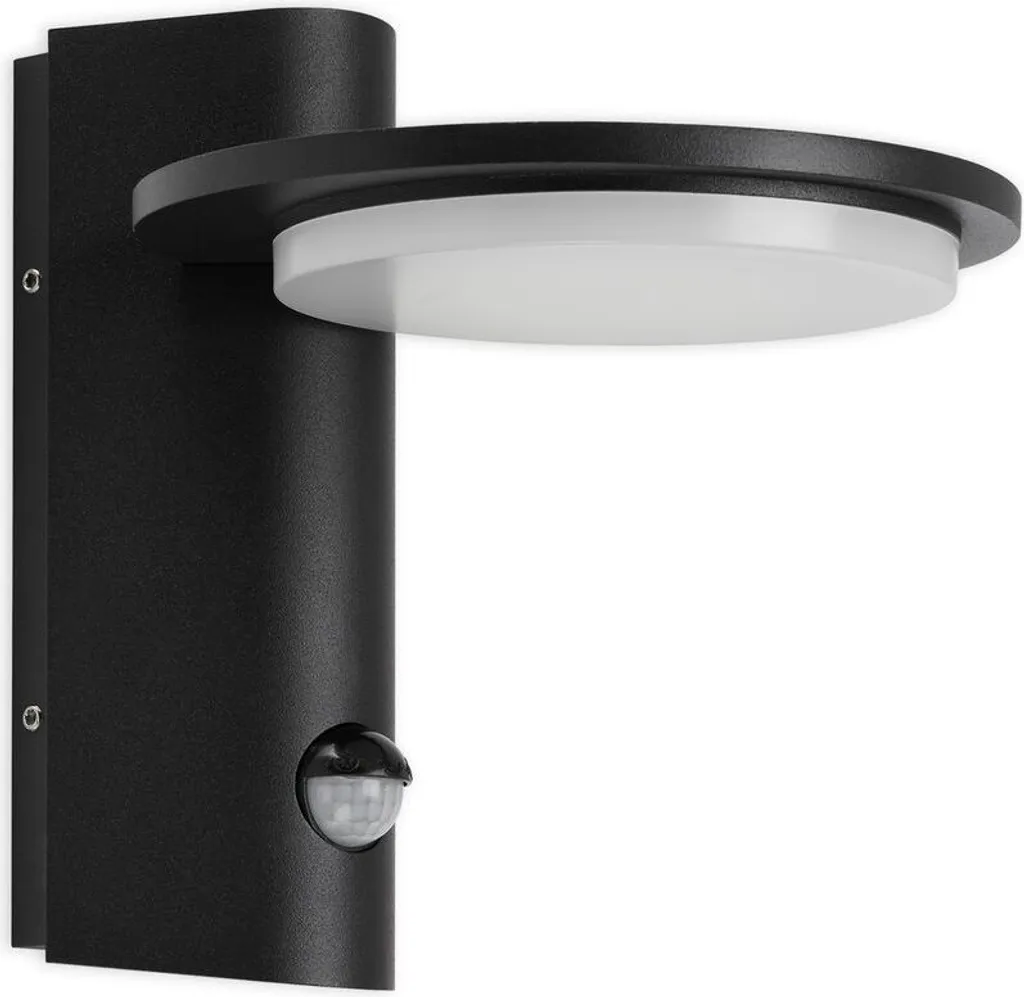 Telefunken LED Wall Light IP44 10W: Sensore Intelligente e Metallo