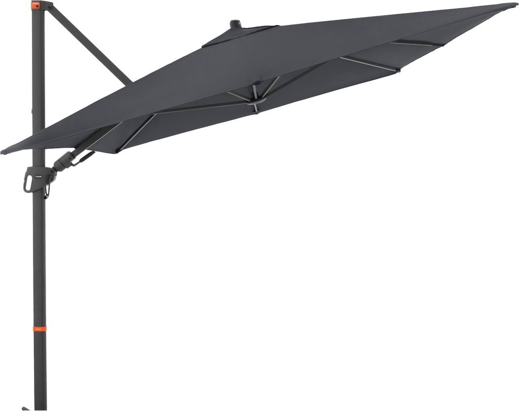Doppler myZone Pendelschirm Side 240 x 320 cm Sonnenschirm 6 Farben Ampelschirm 448279 840 Anthrazit