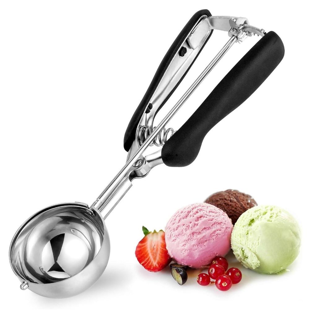 Portionneuse à glace Acier inoxydable 6cm Déclencheur Image du produit 