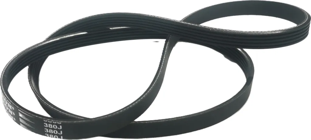 Courroie d'entraînement de compensation 96,5cm noire robuste pour machines - 3
