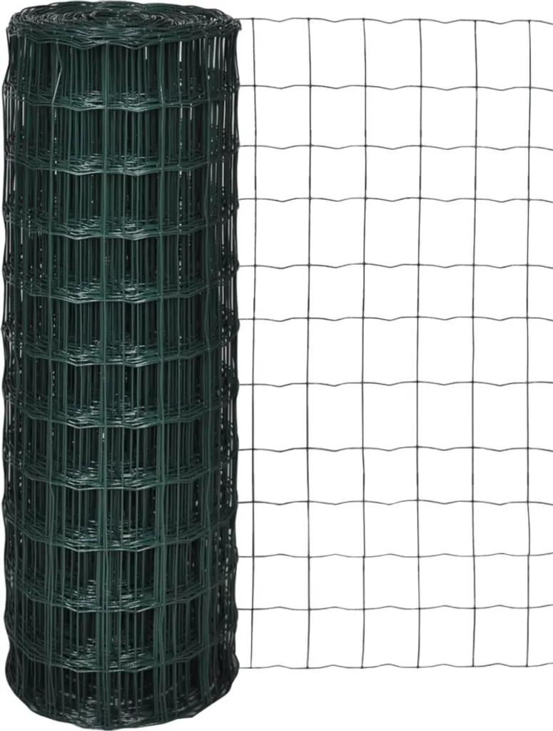 Grillage grillagé maille acier 25m x 80cm haute résistance extérieur