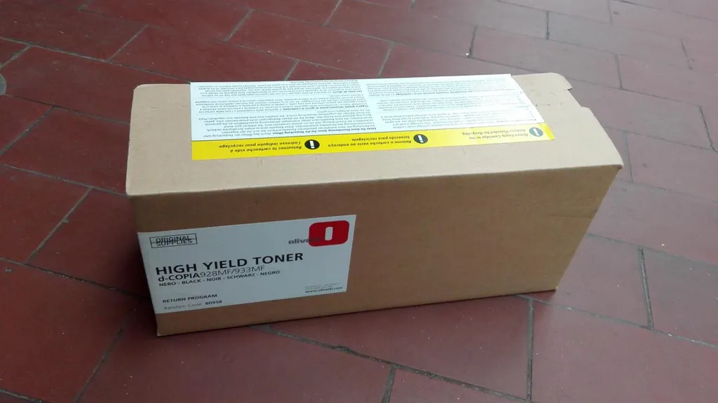 Cartouche de Toner Noir Olivetti B0958 pour Imprimante Laser Professionnelle
