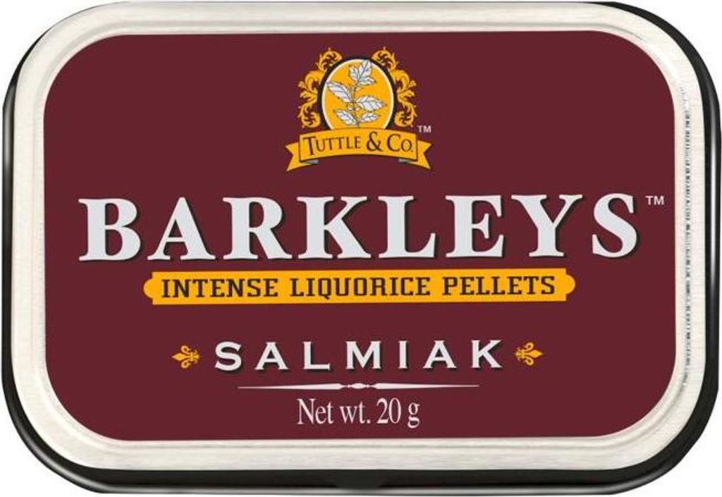 Barkleys Liquorice Pastillen Lakritz mit Salmiak Geschmack Produktbild 