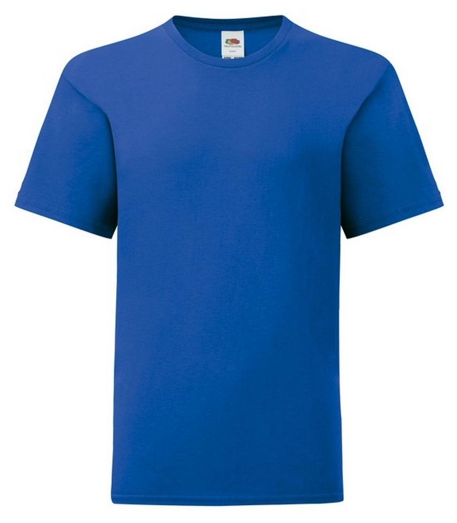 Fruit of the Loom - "Iconic 150" T-Shirt für Kinder FK3251 (104) (Königsblau)