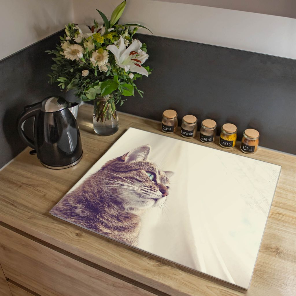 banjado Glas Herdabdeckplatten 60x52cm Produktbild 
