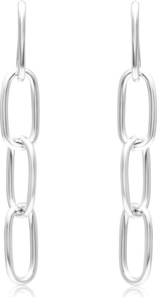 Damen Ohrstecker Gliederketten aus Sterlingsilber von lanii