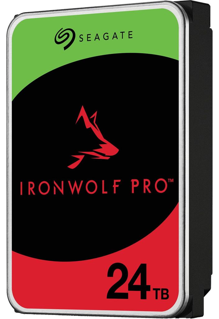 Seagate IronWolf Pro ST24000NT002 - Harde schijf - 24 TB - Productafbeelding 