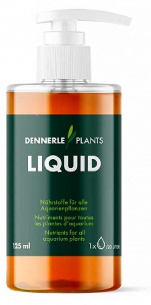 Aquariumpflanzendünger DENNERLE PLANTS Liquid 125 ml mit Produktbild 