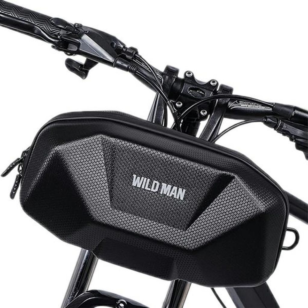 Wildman X9 Bike Frame Bag Fahrradgriff Schwarz/Schwarz