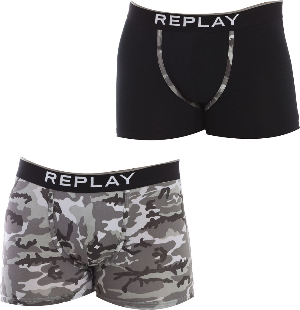Replay Unterwäsche – 2er-Pack Boxershorts