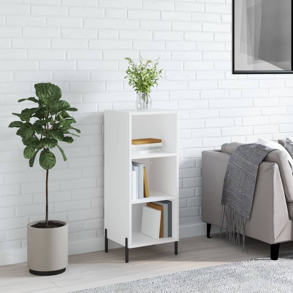 vidaXL Kredens biały 34,5x32,5x90 cm Materiał Zdjęcie produktu 