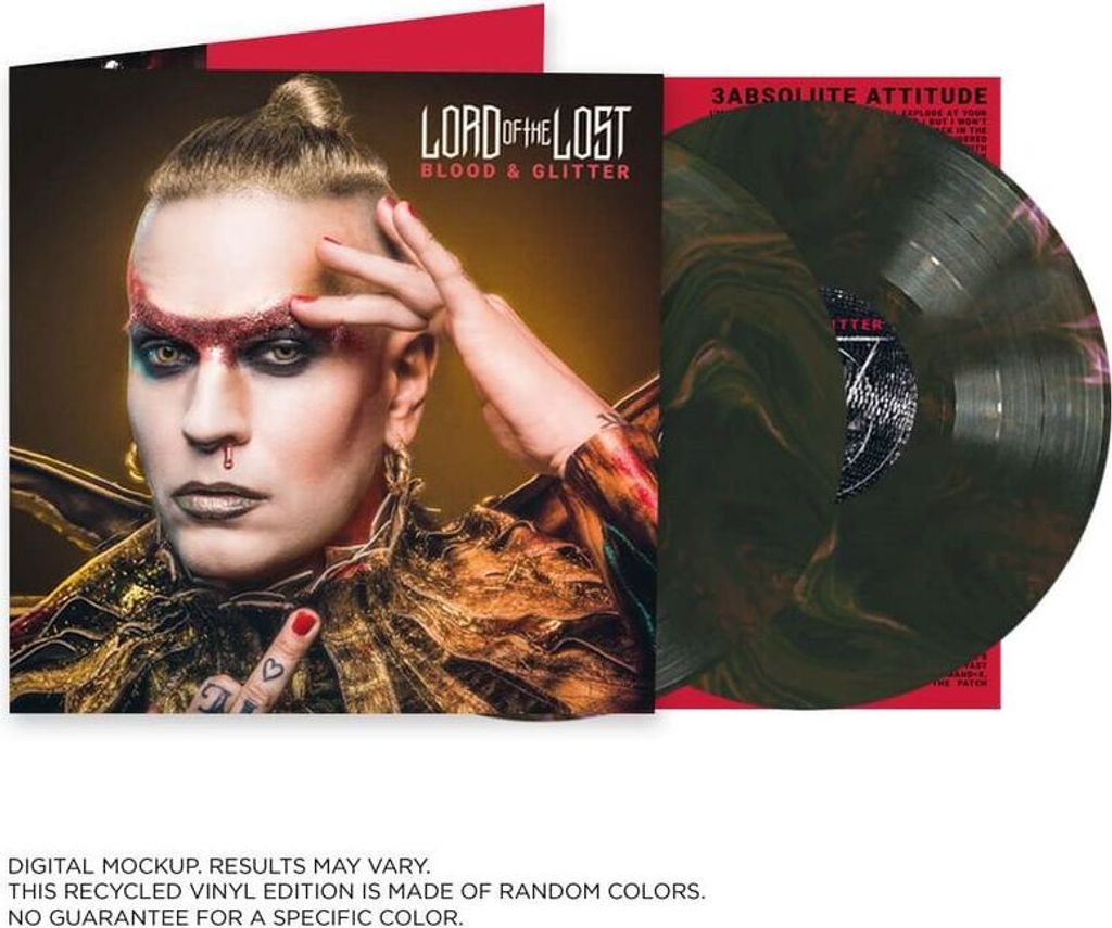 Lord Of The Lost: Blood & Glitter (Recycled Color Vinyl) - Napalm Records - (LP / B)