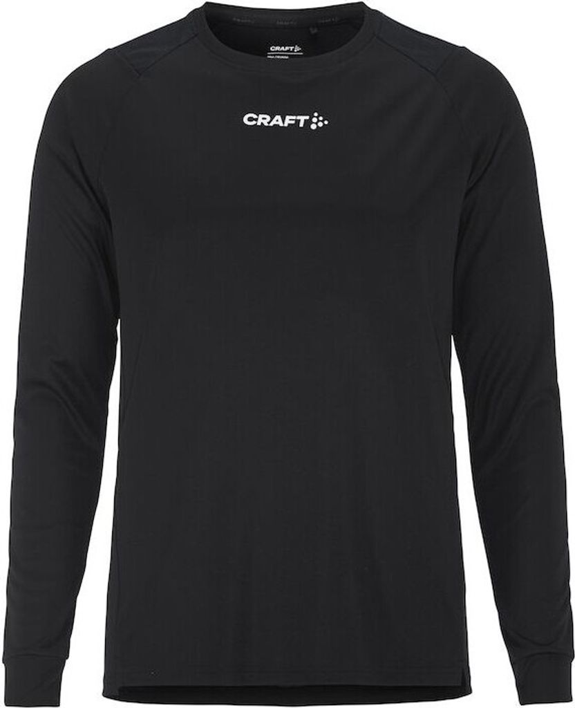 Craft Rush 2.0 Running Longsleeve Kinder - Schwarz
