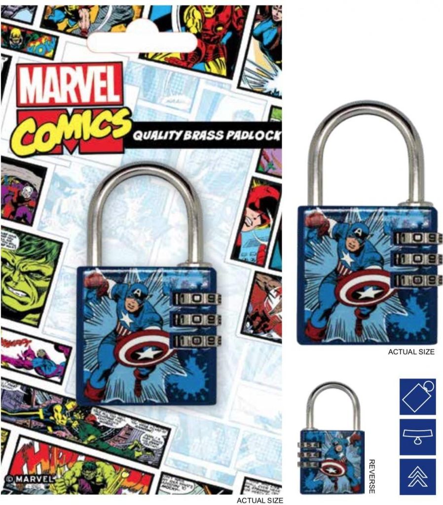 MARVEL - Hangslot let code - Captain America