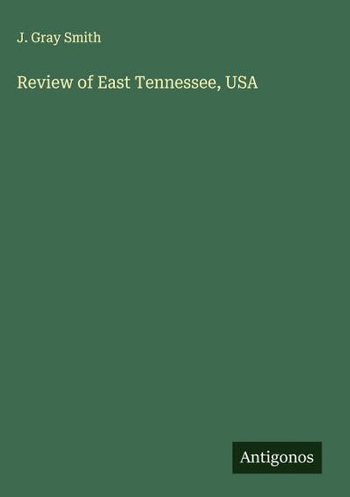 Rückblick auf East Tennessee, USA