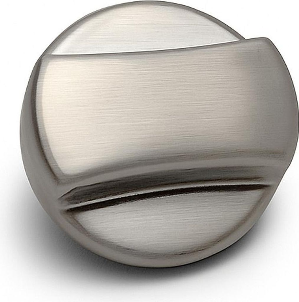 Drehgriff Durchmesser 46 mm Edelstahl gebürstet für Produktbild 
