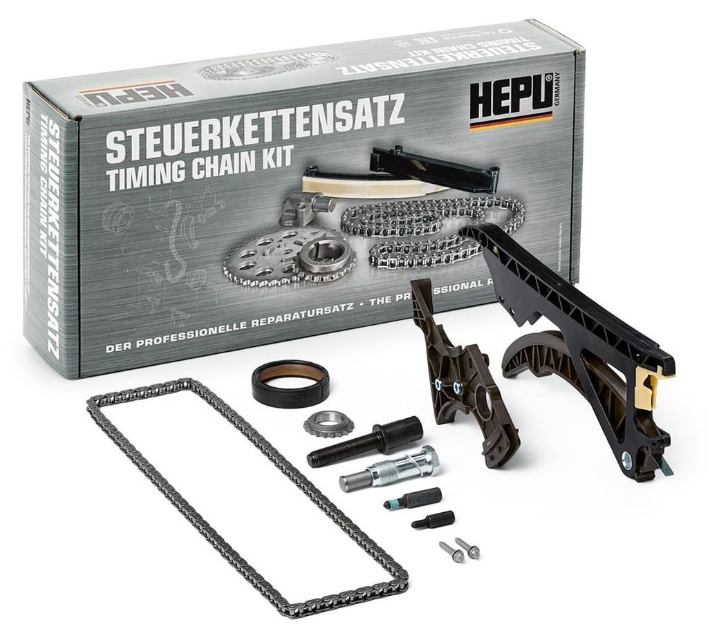 HEPU 21-0116 Steuerkettensatz Steuerkette für BMW 3 Touring (E91) 3 Limousine (E90) 1 Schrägheck (E87) 5 Limousine (E60) 5 Touring (E61) 3 Coupe ...