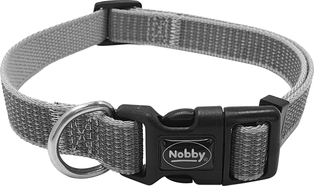 Nobby Collare Full Reflect S-M Grigio 30-45 cm | Robusto e Lavabile