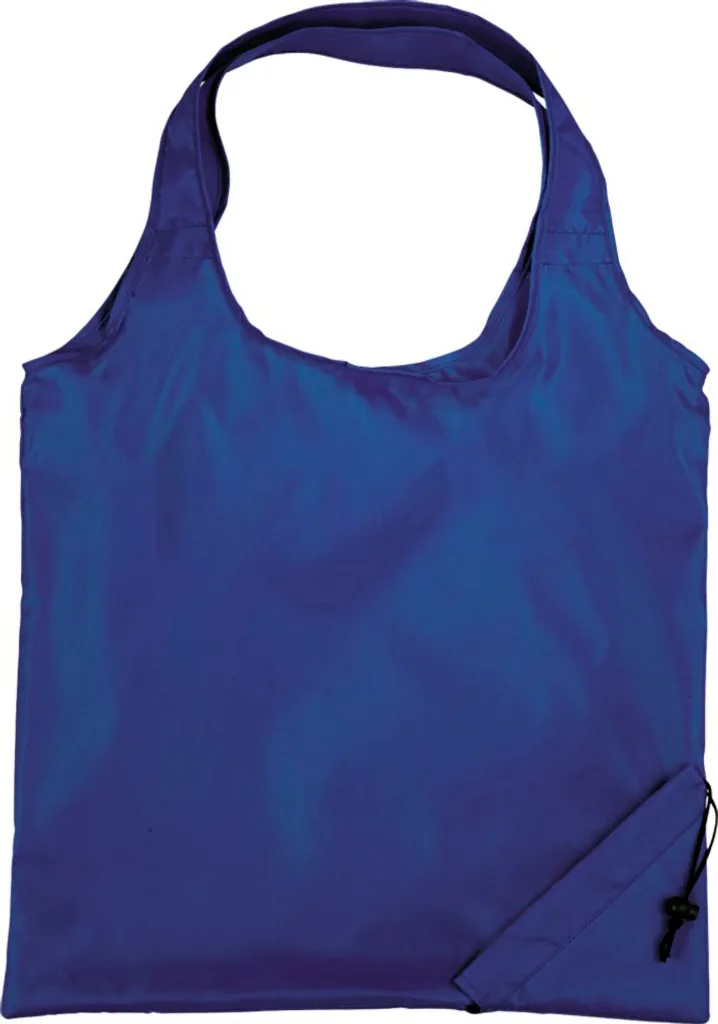 Borsa Pieghevole Bullet Bungalow Blu Reale 40x38cm | Shopper Resistente