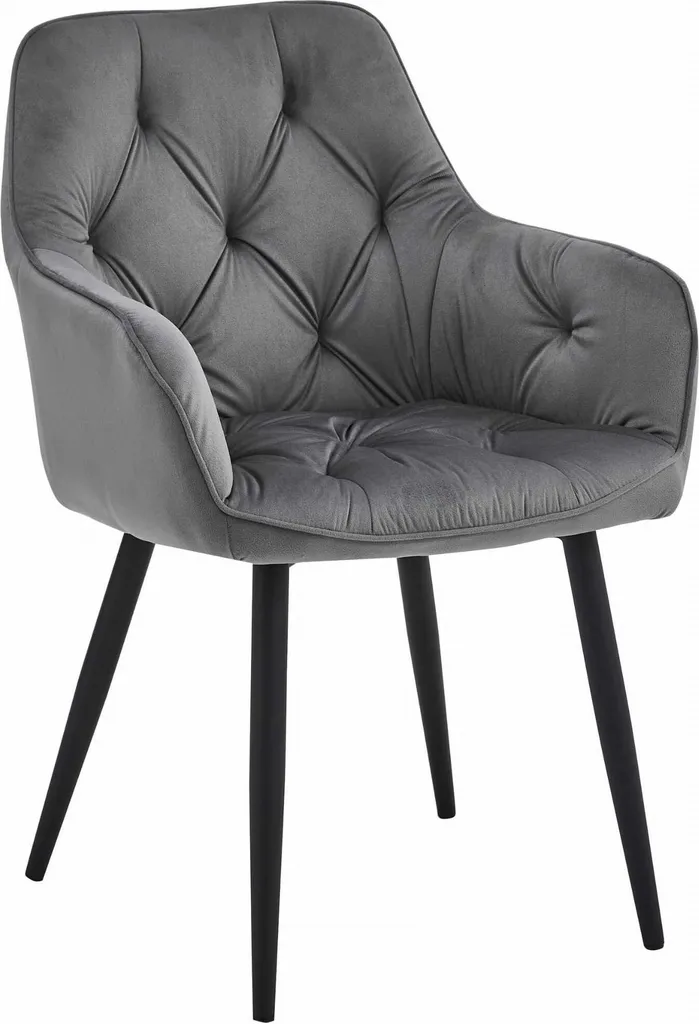 Sedia Moderna Valora JORK Grigio Scuro x1: Comfort per la Tua Casa