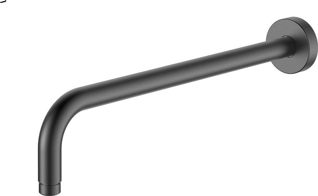 Avapax | Rämme Duschkopf - 37,9 Cm - Matt Gun Metal - Edelstahl - Kollektion Ronde