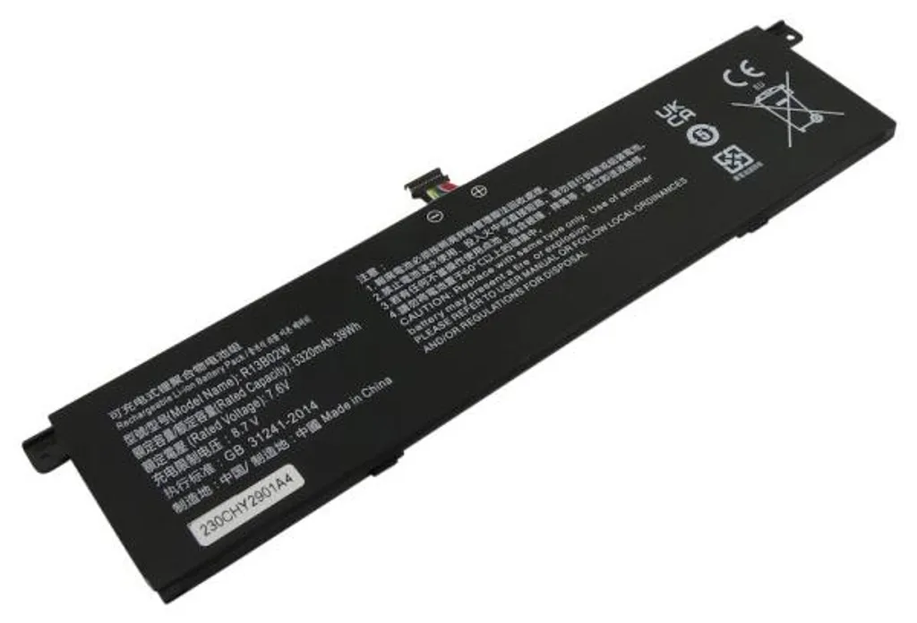 Batterie R13B01W pour Xiaomi Mi Notebook Air 13,3 Fix Problème Charge