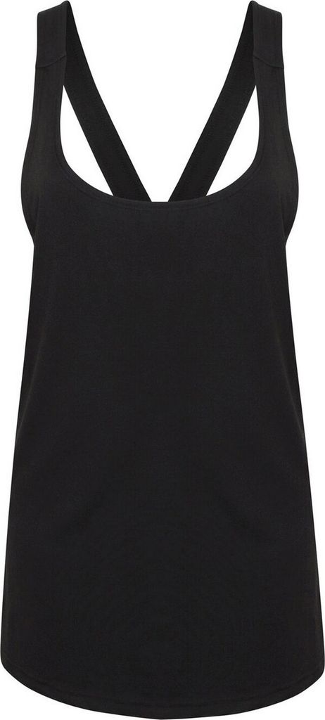 Skinni Fit - Ärmelloses Oberteil für Damen PC6412 (XXL) (Schwarz)