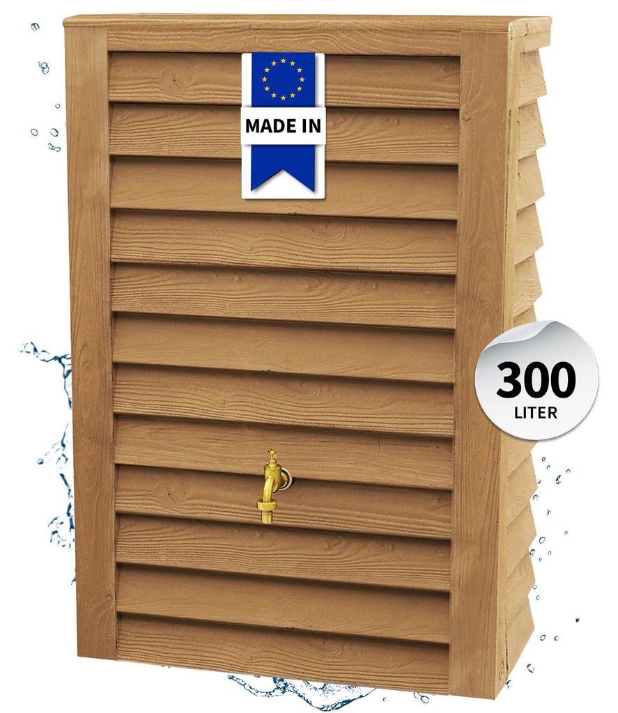 GARANTIA WOODY Junior Wandtank 300 Liter lightwood Produktbild 